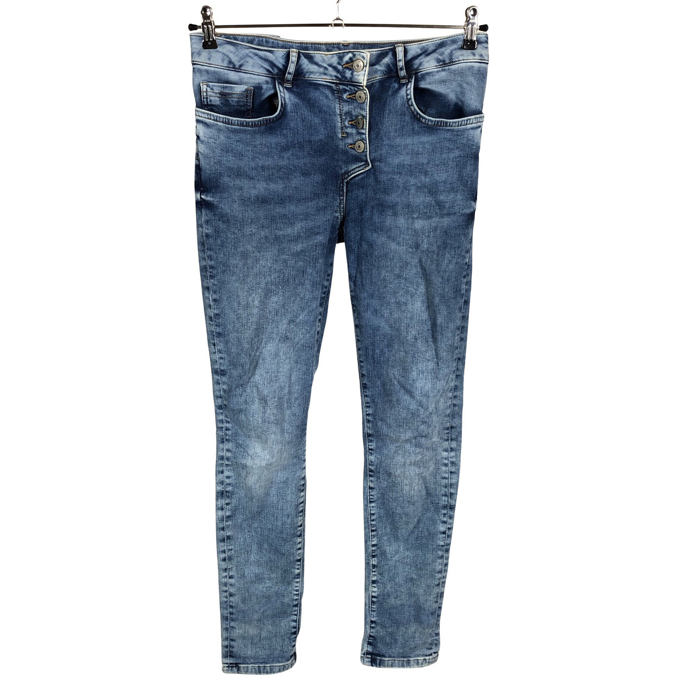 Unisex Perfect Jeans - Teksad, suurus 36 - Sinine (1)