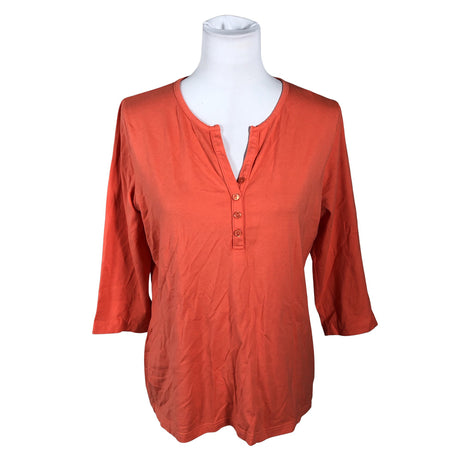 Unisex Nanso - Trikotaažist pluus, suurus 40 - Oranž ()