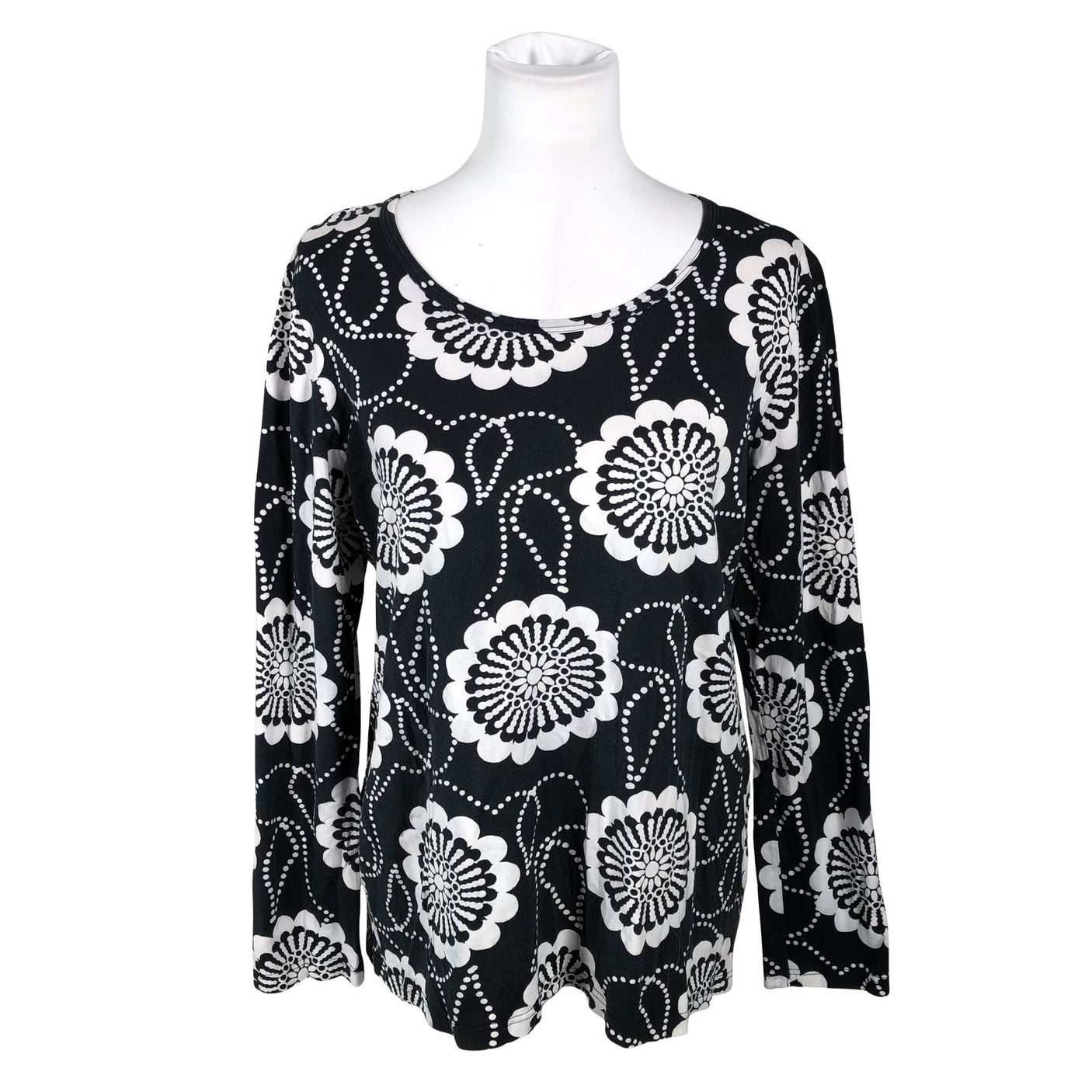 Unisex Nanso - Trikotaažist pluus, suurus 40 - Must (1)