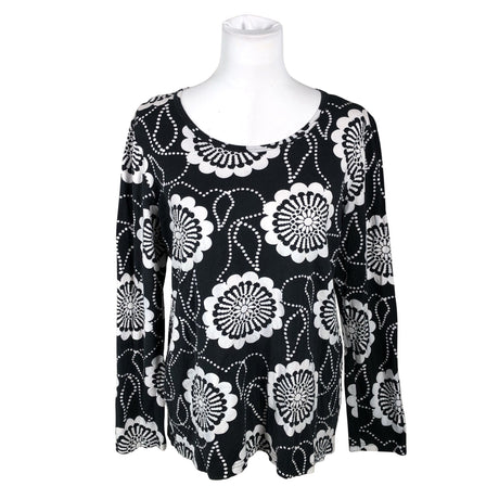Unisex Nanso - Trikotaažist pluus, suurus 40 - Must ()