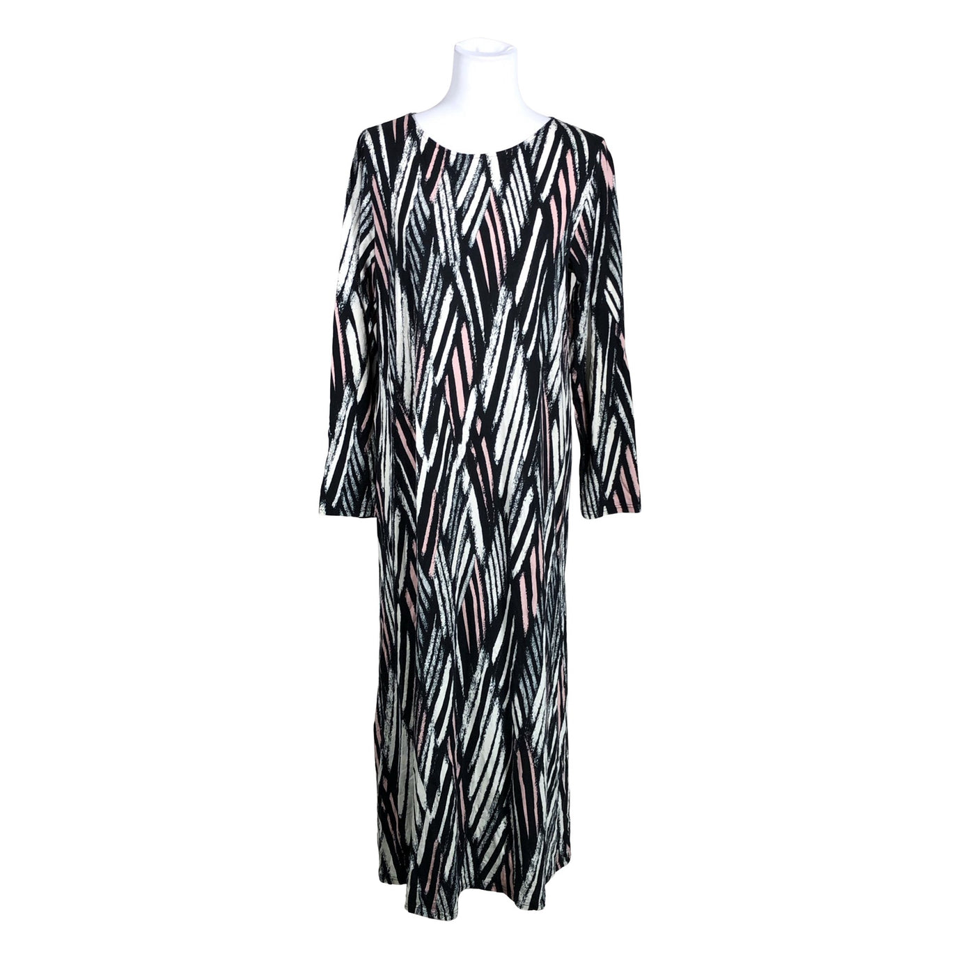 Unisex Nanso - Trikotaažist kleit, suurus 38 - Must (1)