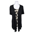 Unisex Niccolei - Trikotaažist kleit, suurus 38 - Must ()