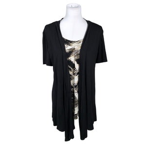 Unisex Niccolei - Trikotaažist kleit, suurus 38 - Must (1)