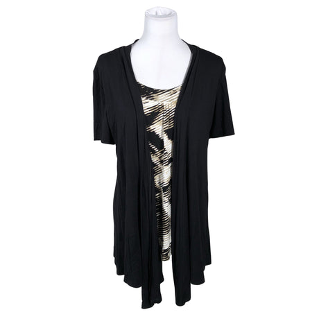 Unisex Niccolei - Trikotaažist kleit, suurus 38 - Must ()