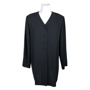 Unisex Delia - Mitteveniv tuunika, suurus 40 - Must (1)