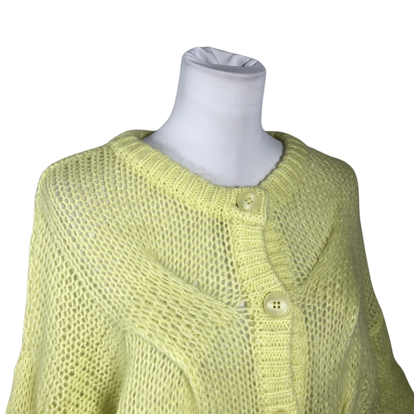 Unisex Gestuz - Kardigan, suurus 36 - Kollane (3)