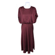 Unisex Joseph Ribkoff - Õhuke kleit, suurus 38 - Veinipunane ()