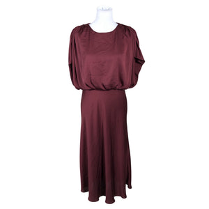 Unisex Joseph Ribkoff - Õhuke kleit, suurus 38 - Veinipunane (1)
