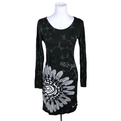 Unisex Desigual - Trikotaažist kleit, suurus 38 - Roheline ()
