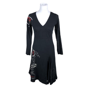 Unisex Desigual - Trikotaažist kleit, suurus 36 - Must (1)