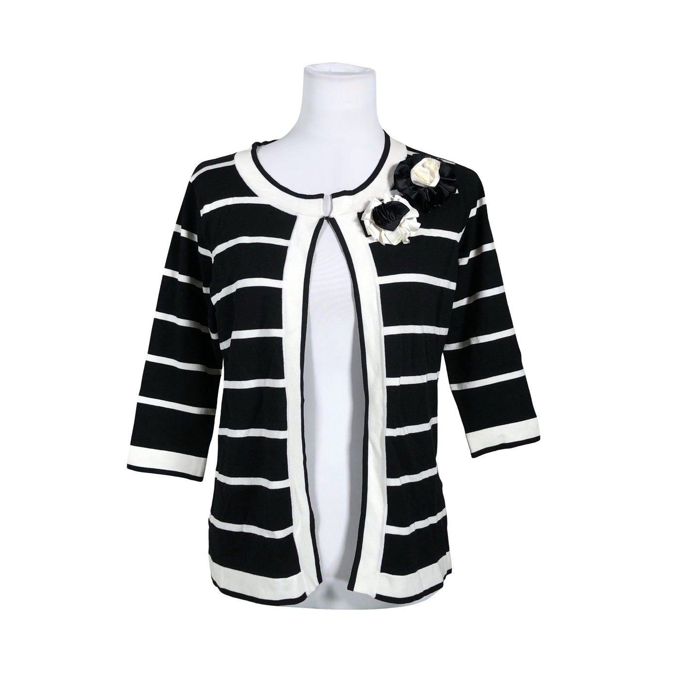 Unisex August Silk - Kardigan, suurus 38 - Must (1)