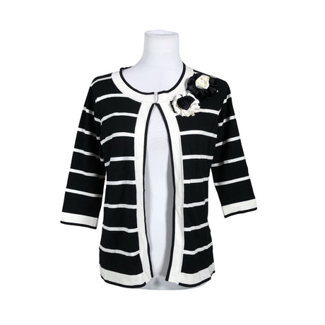 Unisex August Silk - Kardigan, suurus 38 - Must ()