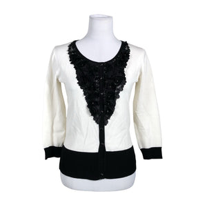 Unisex E'NY - Kardigan, suurus 38 - Looduslik valge (1)