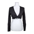 Unisex Bandolera - Kootud boolero, suurus 36 - Hall ()