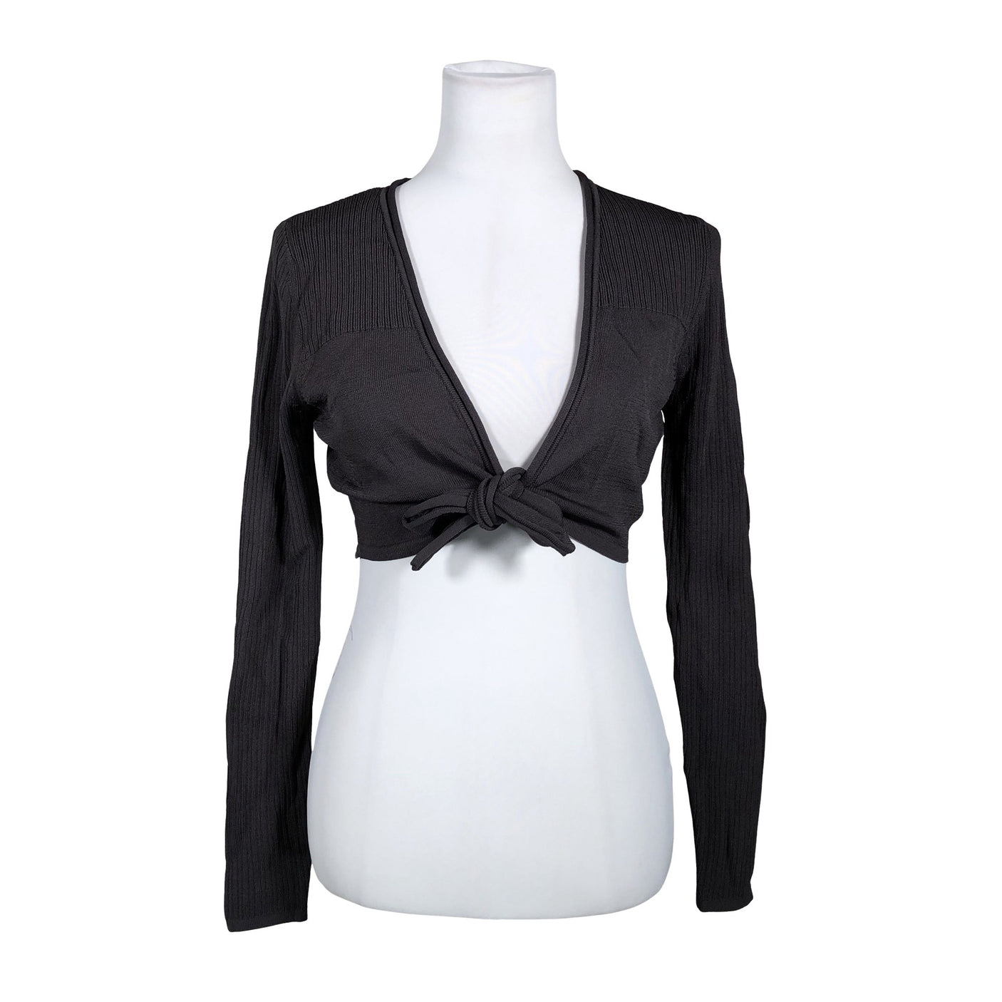 Unisex Bandolera - Kootud boolero, suurus 36 - Hall (1)