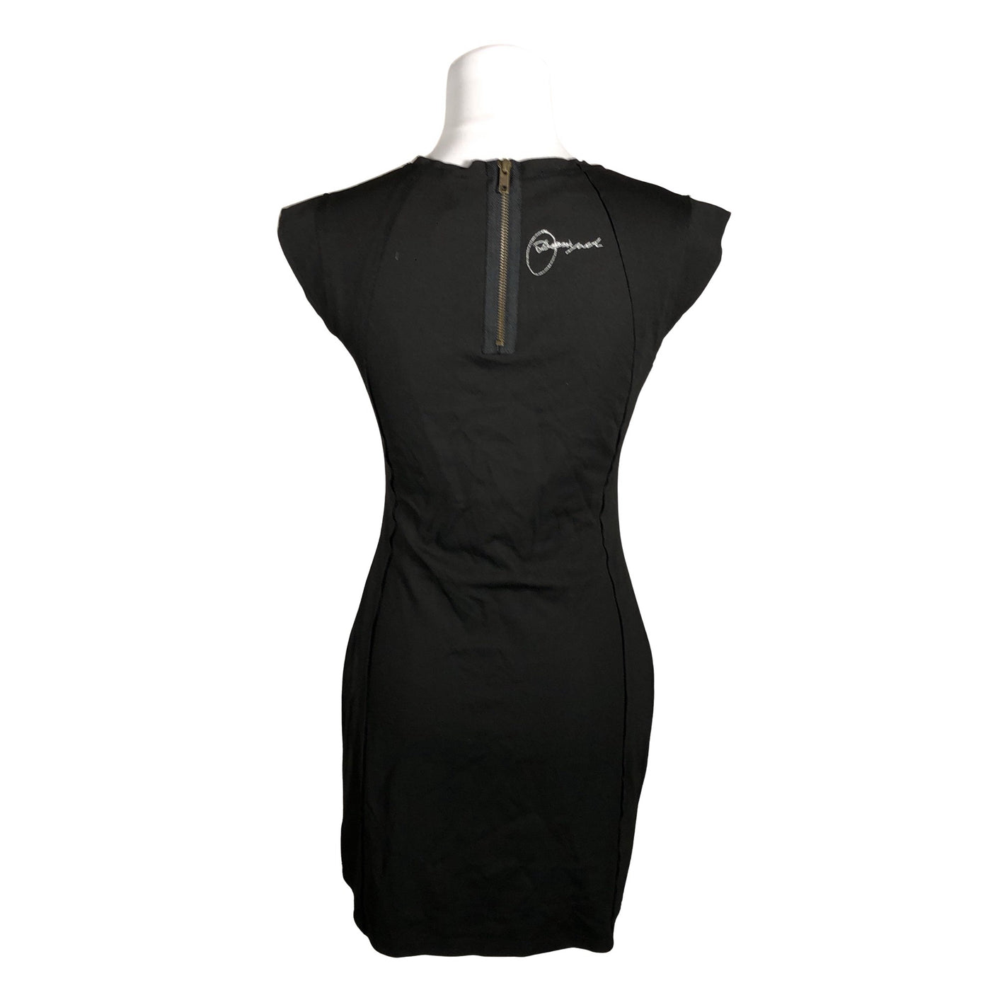 Unisex Desigual - Trikotaažist kleit, suurus 36 - Must (2)