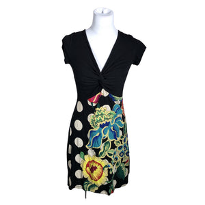 Unisex Desigual - Trikotaažist kleit, suurus 36 - Must (1)