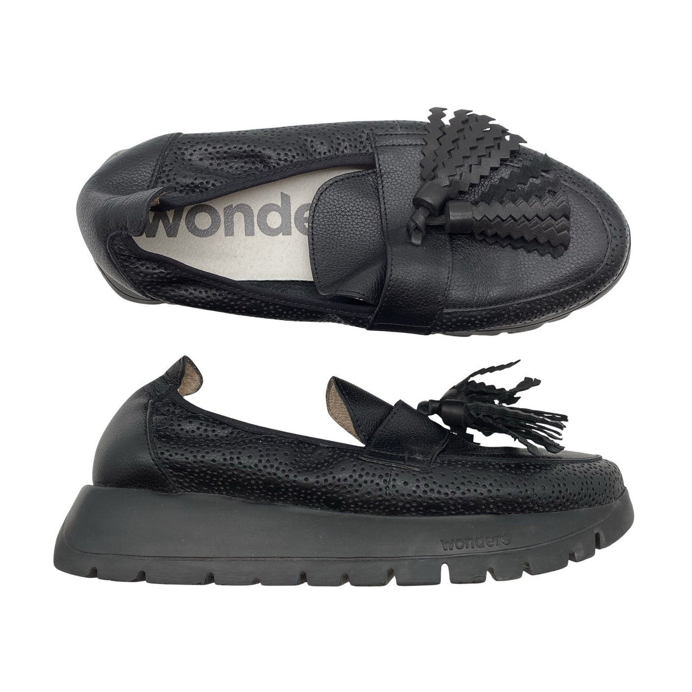 Unisex Wonders - Mokassiinid, suurus 37 - Must (1)