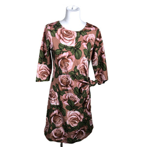 Unisex Ommellinen - Trikotaažist kleit, suurus 40 - Pruun (1)