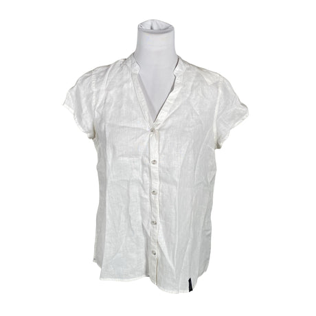 Unisex Pelle P - Lühikeste käistega pluus, suurus 36 - Valge ()