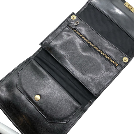 Unisex Handmade - Õlakott, suurus Mini - Must (2)