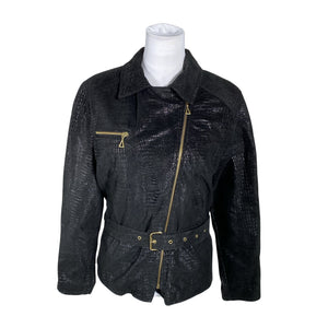 Unisex Big-L - Nahktagi, suurus 38 - Must (1)