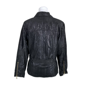 Unisex Big-L - Nahktagi, suurus 38 - Must (2)