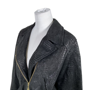 Unisex Big-L - Nahktagi, suurus 38 - Must (3)