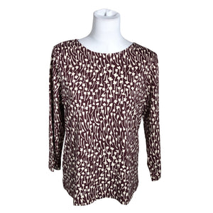 Unisex Marimekko - Trikotaažist pluus, suurus 36 - Veinipunane (1)