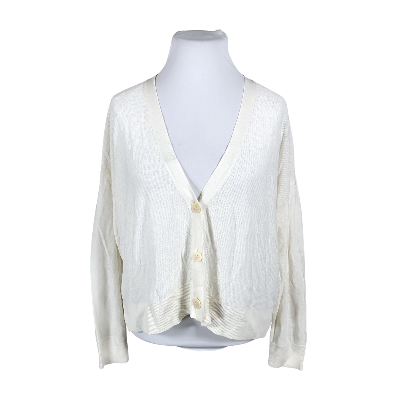 Unisex Esprit - Kardigan, suurus 44 - Looduslik valge (1)