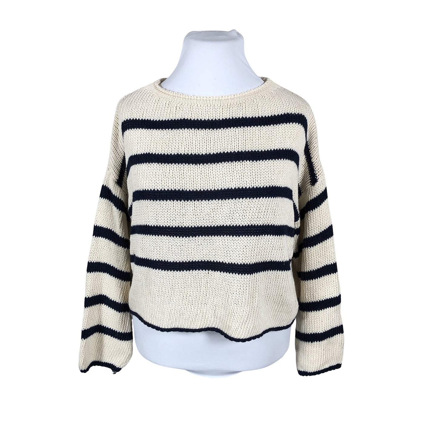 Unisex Bohemiana - Kampsun, suurus 44 - Looduslik valge (1)