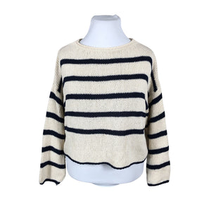 Unisex Bohemiana - Kampsun, suurus 44 - Looduslik valge (1)