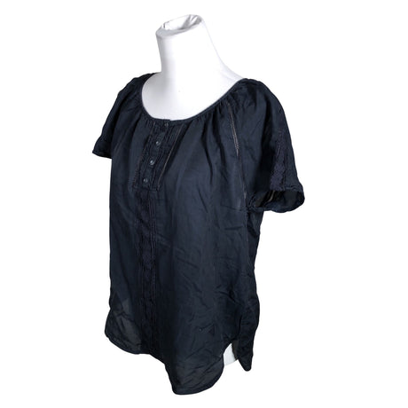 Unisex Esprit - Lühikeste käistega pluus, suurus 38 - Sinine (2)