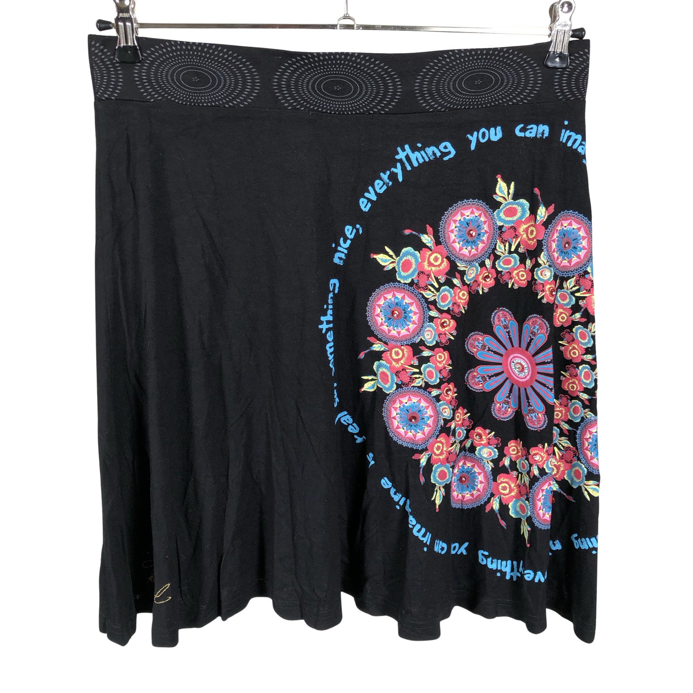 Unisex Desigual - Trikotaažist seelik, suurus 40 - Must (1)