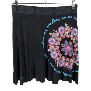 Unisex Desigual - Trikotaažist seelik, suurus 40 - Must (1)