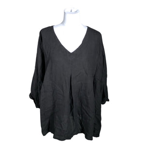 Unisex Bohemiana - Mitteveniv tuunika, suurus 40 - Must (1)