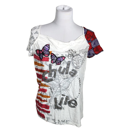 Unisex Desigual - T-särk, suurus 36 - Valge ()