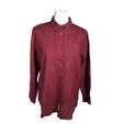 Unisex Nanso - Triiksärk, suurus 40 - Veinipunane ()