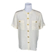 Unisex Stockmann Silk - Lühikeste käistega pluus, suurus 34 - Looduslik valge ()