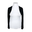Unisex August Silk - Kootud boolero, suurus 42 - Must ()