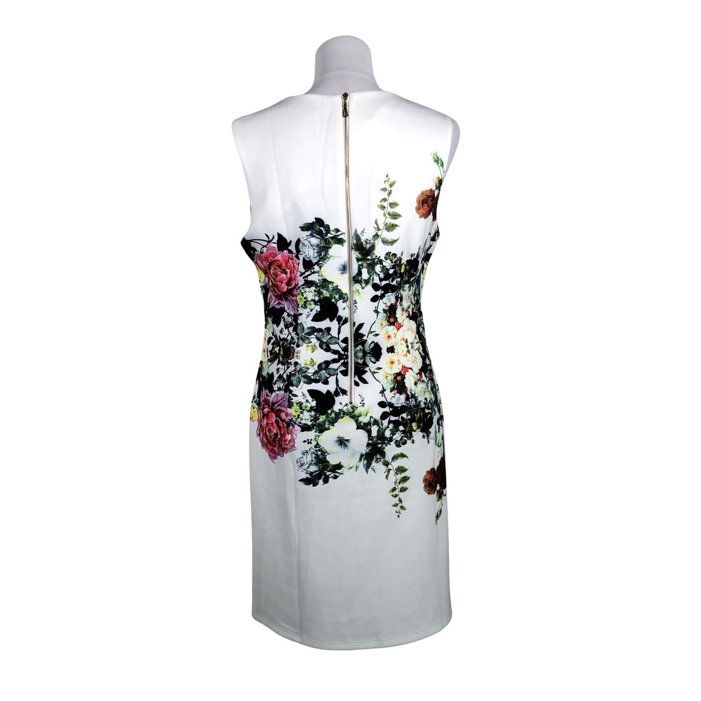 Unisex Marie June - Pidulik kleit, suurus 38 - Valge (2)