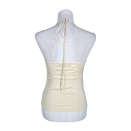 Unisex Mexx - Trikotaažist topp, suurus 40 - Beige (2)