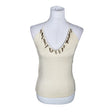 Unisex Mexx - Trikotaažist topp, suurus 40 - Beige ()