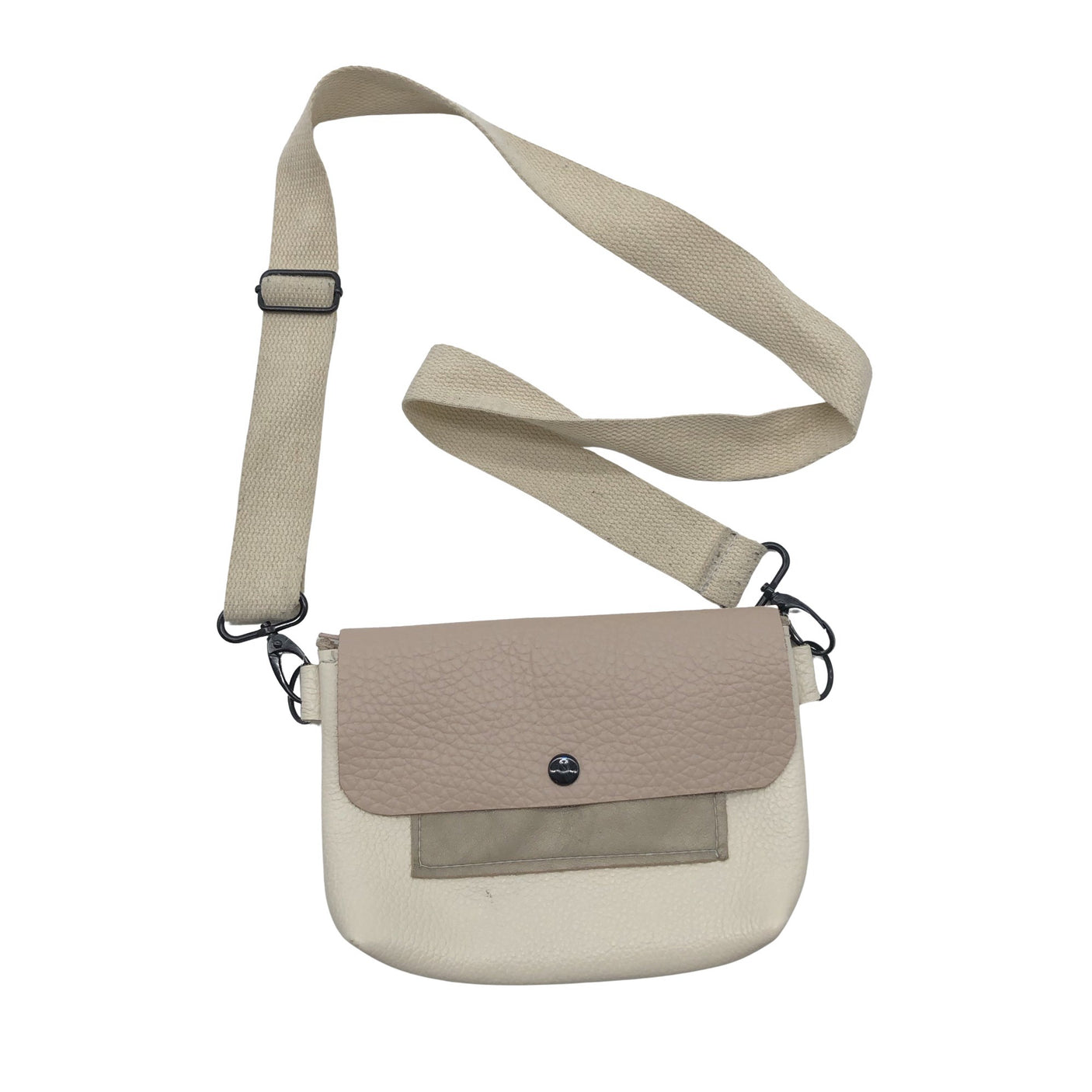 Unisex Handmade - Õlakott, suurus Mini - Beige (1)