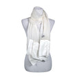 Unisex L'asessor - Õhuke sall, suurus Midi - Valge ()