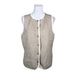 Unisex Abercrombie&Fitch - Kootud vest, suurus 38 - Beige ()