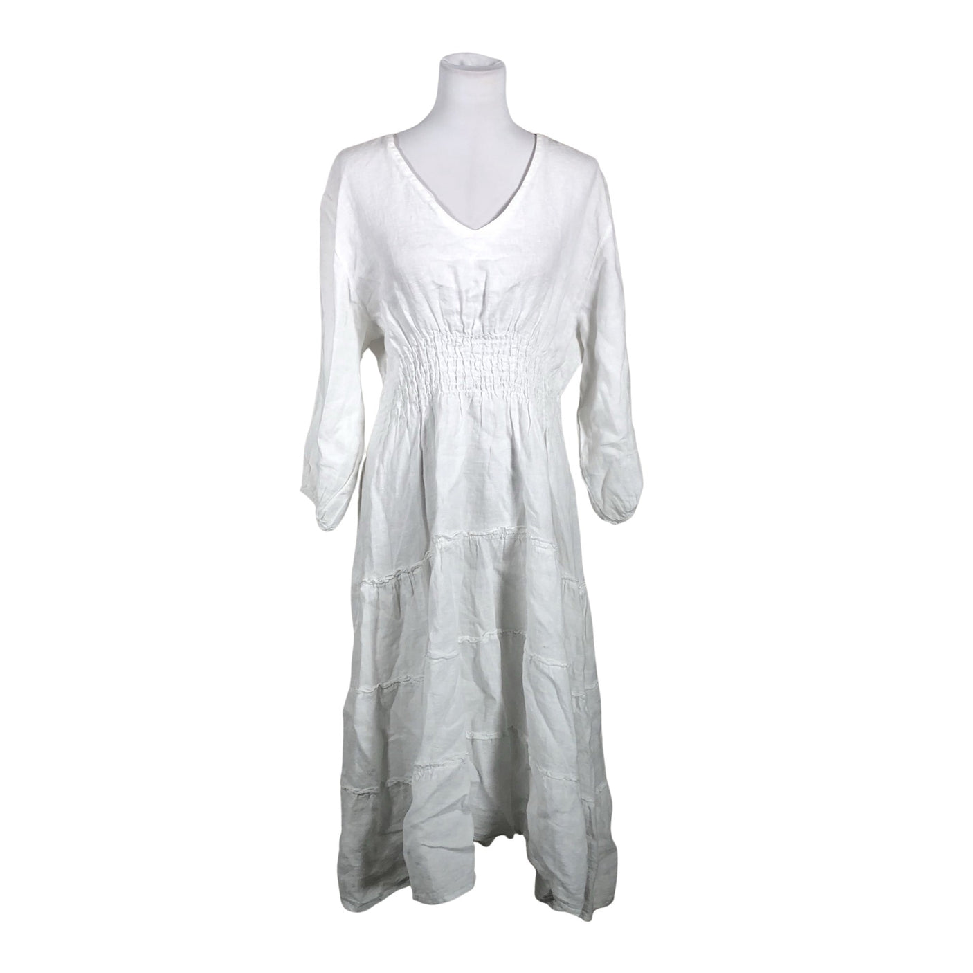 Unisex Bohemiana - Mitteveniv kleit, suurus 40 - Valge (1)