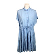 Unisex Chiquelle - Mitteveniv kleit, suurus 40 - Helesinine ()
