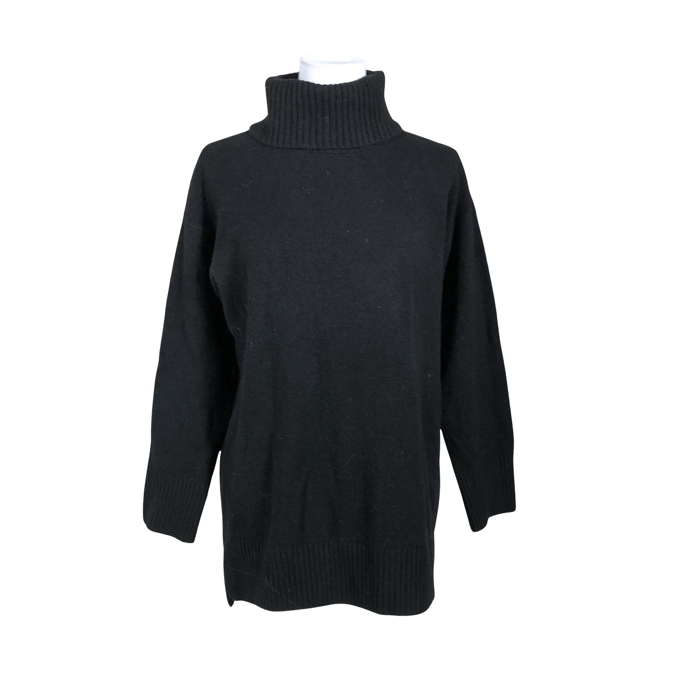 Unisex Uniqlo - Kootud tuunika, suurus 38 - Must (1)