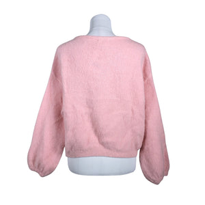 Unisex Bohemiana - Kampsun, suurus 40 - Heleroosa (3)